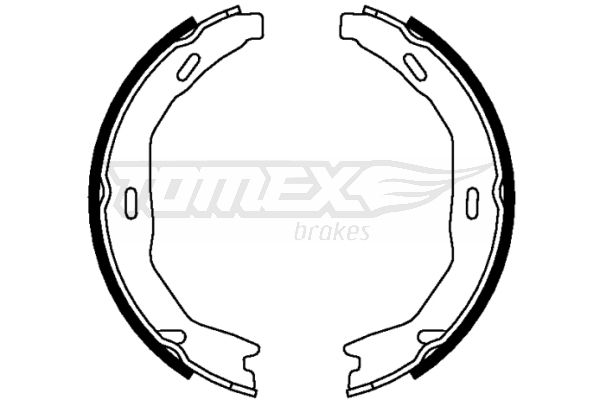 Obrázok Sada brzdových čeľustí TOMEX Brakes  TX2215